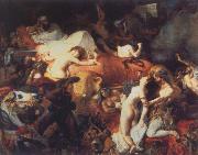 Death of Sardanapalus, Eugene Delacroix